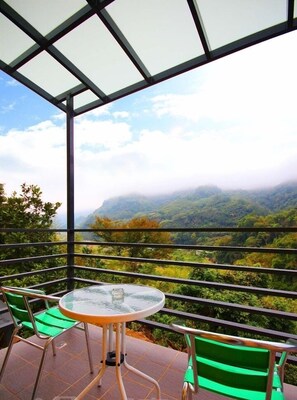 Romantic Quadruple Room, Non Smoking | Terrace/patio - Sunlight Forest (Dahu)