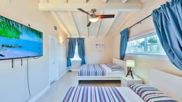 3 bedrooms, iron/ironing board, travel cot, free WiFi