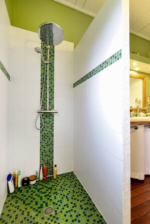 Secadora de cabello, jabón, shampoo, papel de baño 
