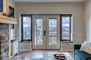 Premium Chalet | Living area - Algonquin Chalets (Mont-Tremblant)