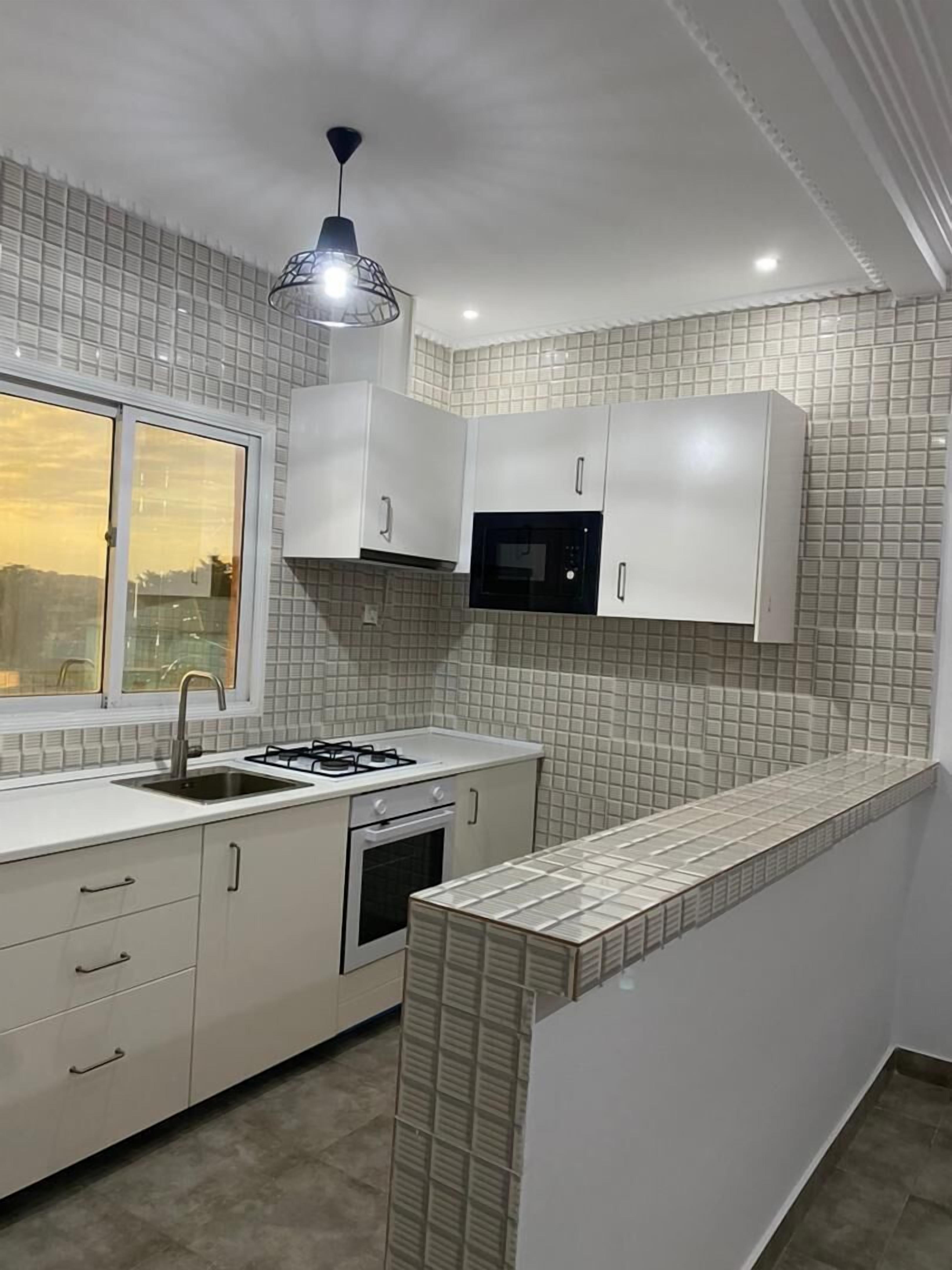 apartment | private kitchen | full-sized fridge, microwave, oven, toaster