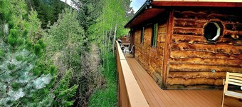 Friends Mountains cabin/Near I-70/River View/RAFTING/ATV ROUTES.