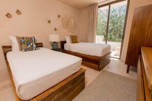 2 bedrooms, iron/ironing board, WiFi, bed sheets - 2BR Private Pool & Terrace in LOSANTOS (Tulum)