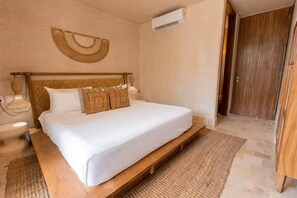 2 bedrooms, iron/ironing board, WiFi, bed sheets - 2BR Private Pool & Terrace in LOSANTOS (Tulum)