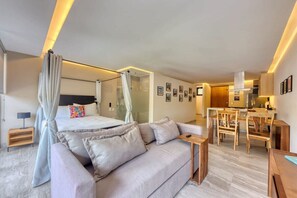 Televisión y oficina 