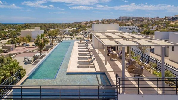 Pool - 1BR Rooftop & Pool in Cardinal (San José del Cabo)