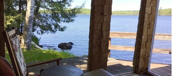 Quiet cabin on Center Pond.