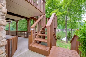 Property grounds - Smith Mountain Lake House w/ 2-Story Boat Dock! (Moneta)