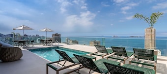 (1008) Apartamento com 1 Quarto e Vista para o Cristo