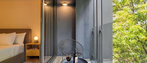 Two Bedroom Apartment with Balcony | 1 bedroom, premium bedding, down comforters, in-room safe
