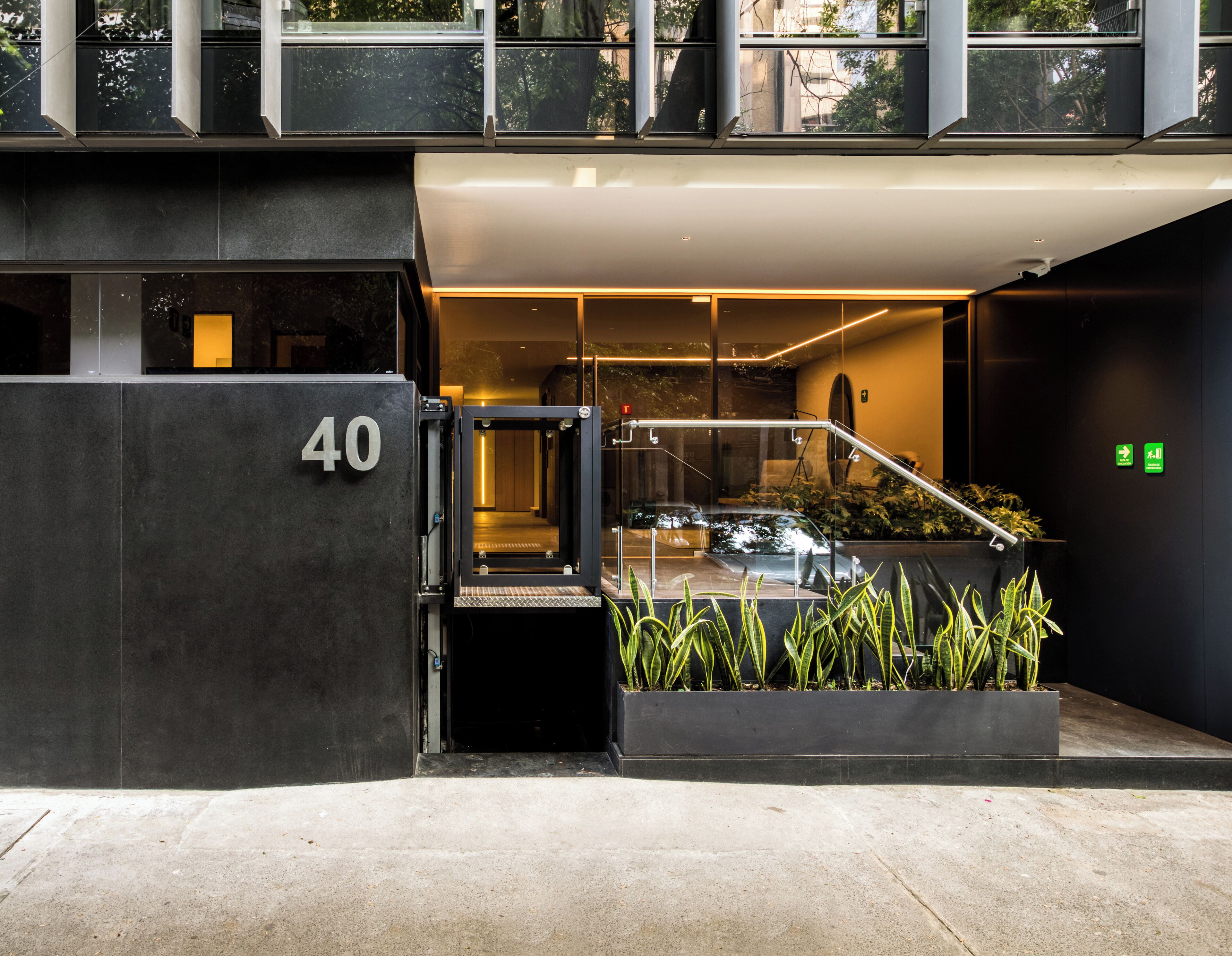 Façana frontal de l&#x27;allotjament