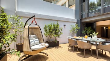 Two-Bedroom Apartment with Huge Private Patio | Terrace/patio