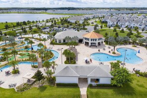 Exterior - 4869 - Great Family Home near Disney (private pool) Storey Lake Resort. (Kissimmee)