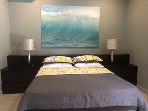 2 chambres, fer et planche Ă repasser, Wi-Fi, draps fournis