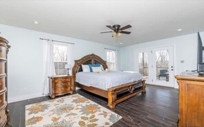 5 bedrooms, iron/ironing board, travel cot, free WiFi