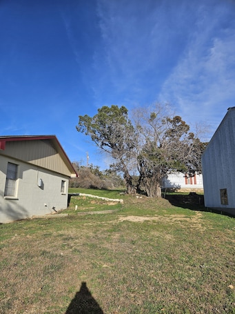 Property grounds. 30' RV spot