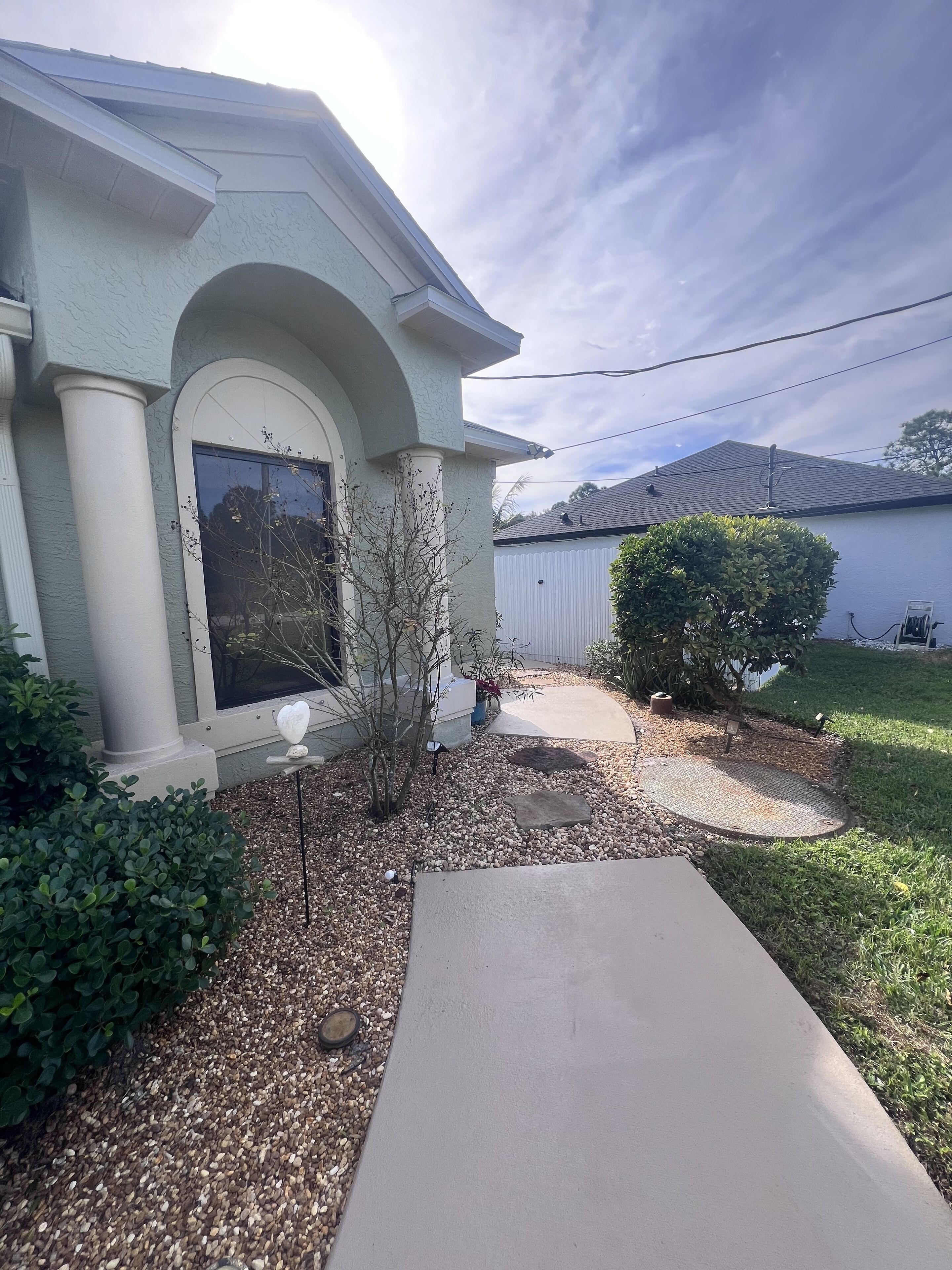 Enceinte de l’hébergement