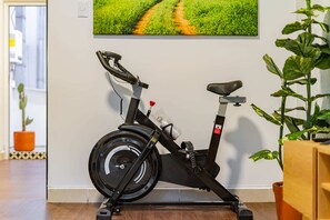 Departamento, patio | Opciones de fitness en la habitación