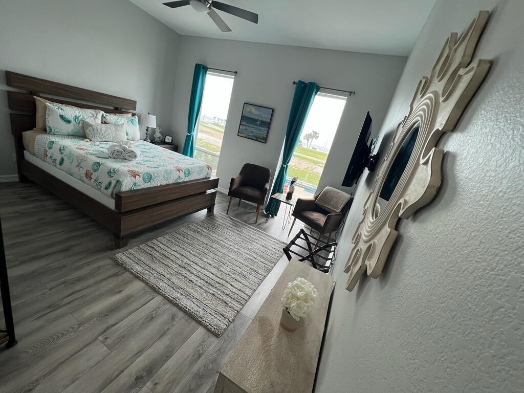 1 soverom, strykejern/-brett, wi-fi (inkludert) og sengetøy