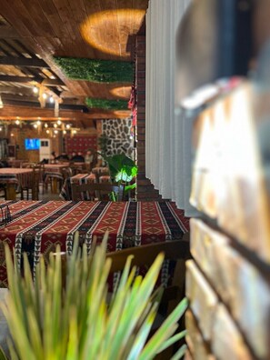 Free daily local cuisine breakfast  - Te Bujtina Hotel&Restaurant (Golem)