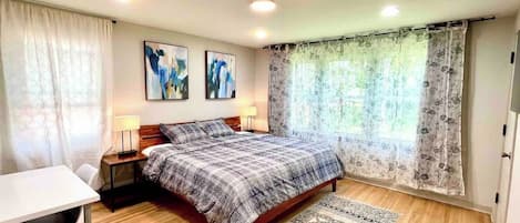 3 slaapkamers, een strijkplank/strijkijzer