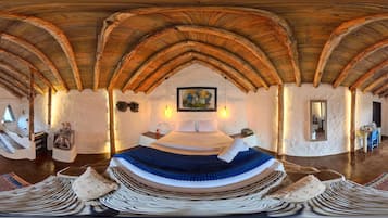 1 chambre, literie de qualité supérieure, couette en duvet d'oie