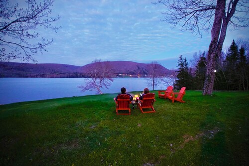 "Forest Lake House" by DMNikas spectacular lakefront Cape Breton Island, Canada