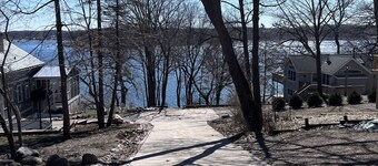 Tiny Red House near Lake Delavan