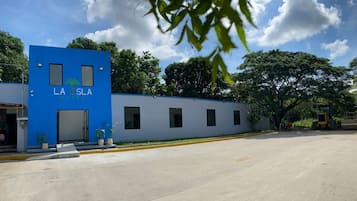 Fassade der Unterkunft