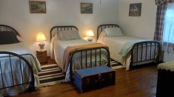 3 dormitorios, tabla de planchar con plancha, wifi y ropa de cama