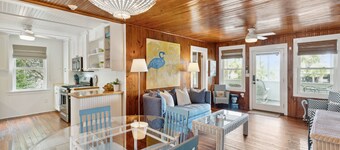 1004 E Arctic Ave. - Blue Flamingo - Steps From the Beach - Excellent Front Porch and Deck