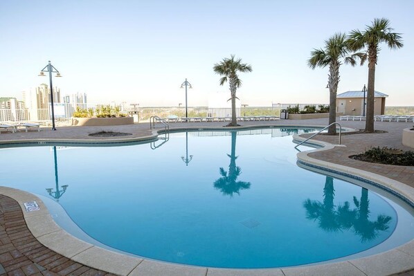 Piscine chauffée