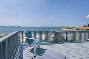 Terrace/patio - Cape Cod Waterfront with Stunning Views (Buzzards Bay)