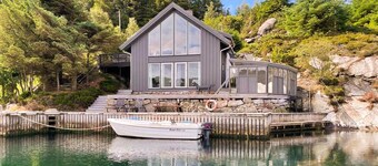 Stunning home in Bokn with WiFi