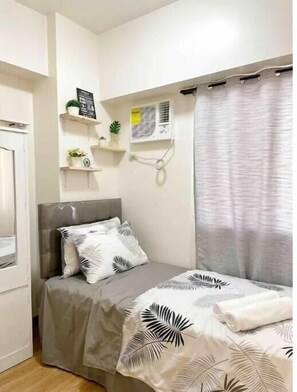 2 chambres, Wi-Fi, literie fournie