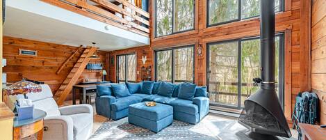 スマートテレビ、暖炉