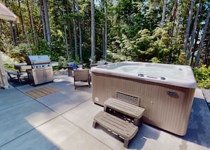 Terrace/patio - Bayside Cottage - Paradise by the Sea (Lund)