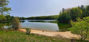 Beach - Fiebing's Rustic/Remote Cabin on two Private Lakes (Traverse City)