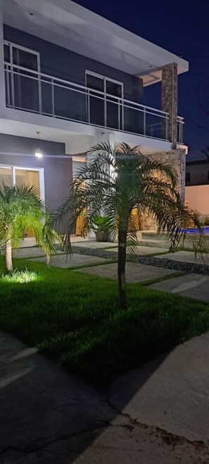 Overnattingsstedets uteområder