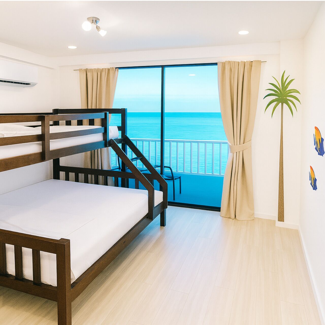 2 soverom, safe på rommet, skrivebord og strykejern/-brett