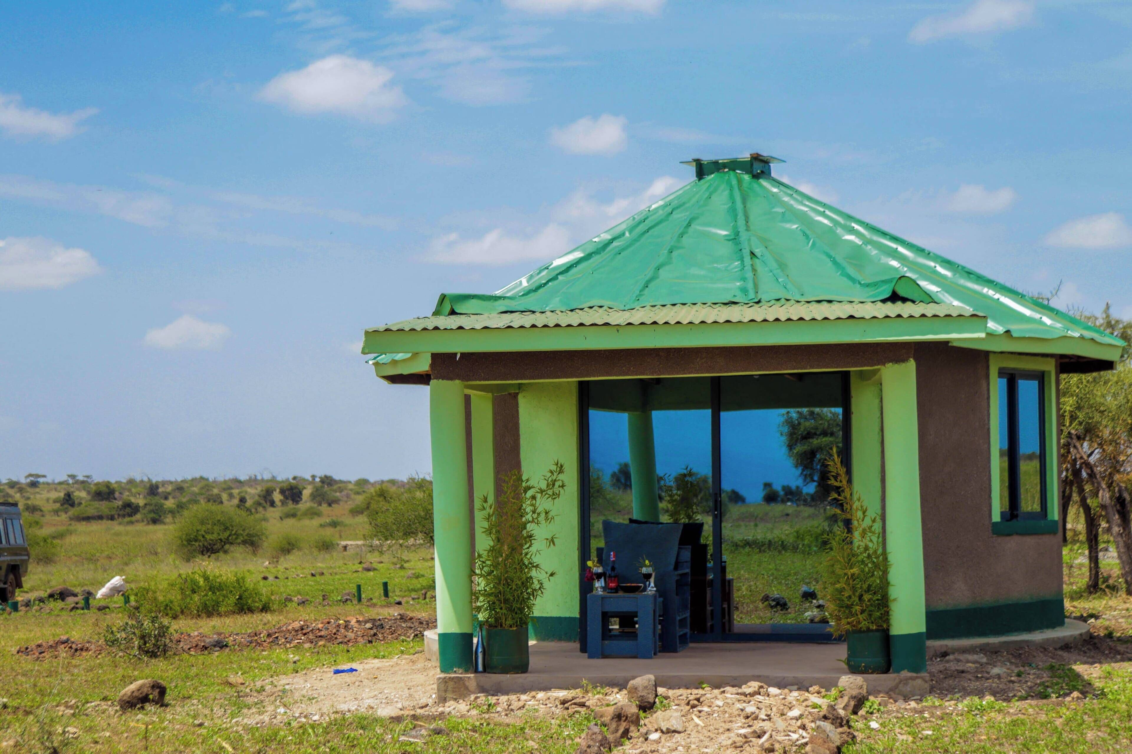 Enceinte de l’hébergement