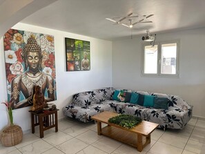 Living area - Villa Le Jenael Resort **** (SAINTE ANNE)