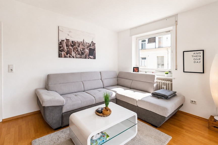 Apartamento Vacacional "Charmante Stadtwohnung Im Zentrum" Con Balcón Y Wi-fi - Wiesbaden