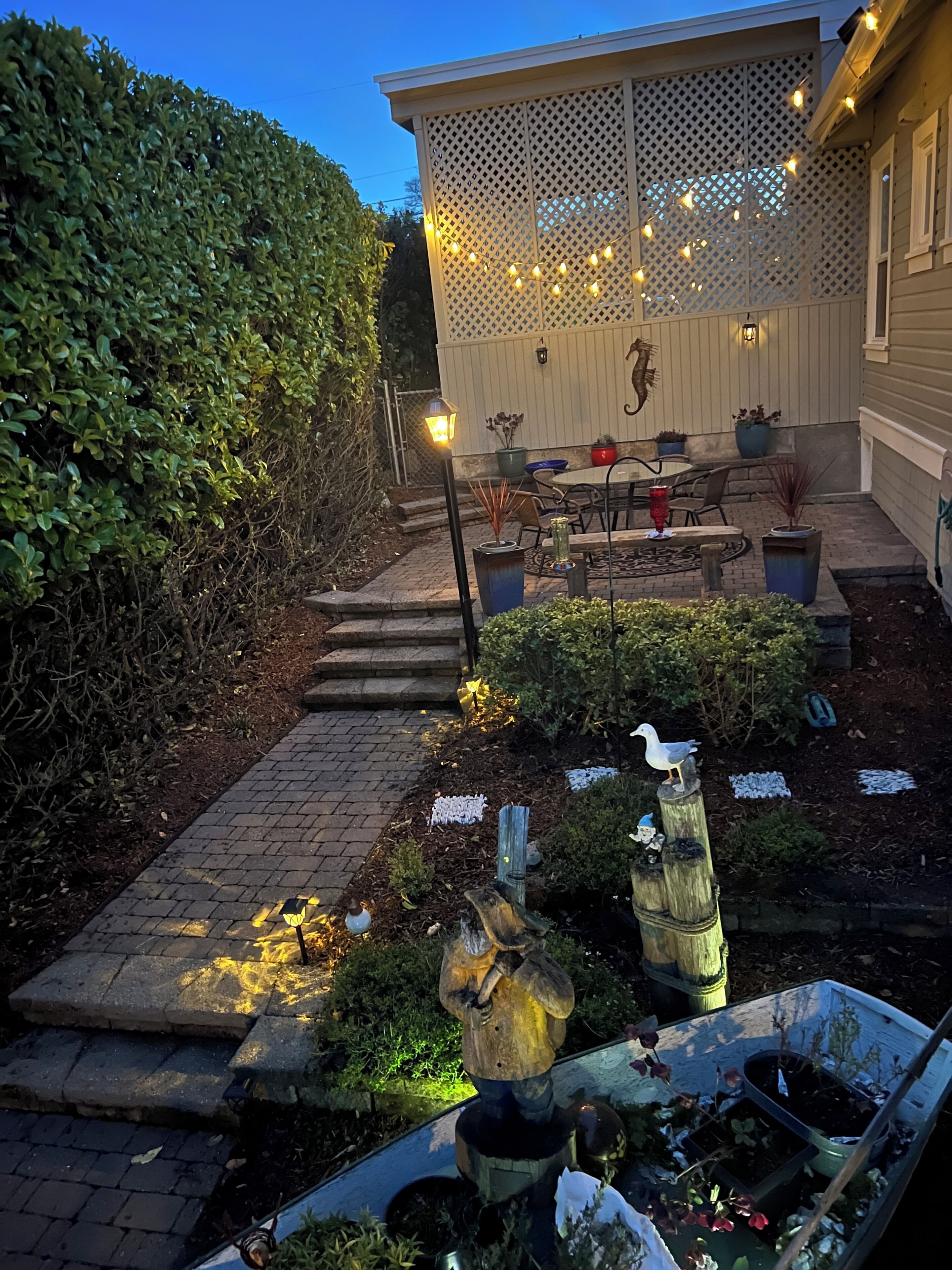 Restauration en plein air