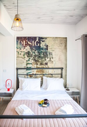 2 chambres, fer et planche à repasser, accès Internet, draps fournis