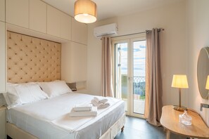 5 habitaciones, tabla de planchar con plancha, internet y ropa de cama 