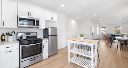 Lift Your Spirits by the Beach - 3BR 1-Block to Beach