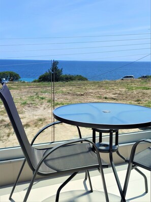 Udsigt fra overnatningsstedet