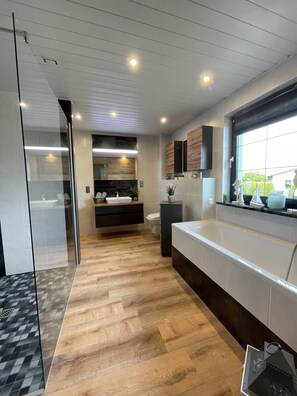 Hair dryer, towels, toilet paper - 2 Bedroom Private vacation home in Blankenburg (Harz) (Blankenburg (Harz))