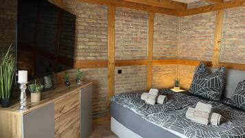 2 Schlafzimmer, Bügeleisen/Bügelbrett, kostenloses WLAN, Bettwäsche